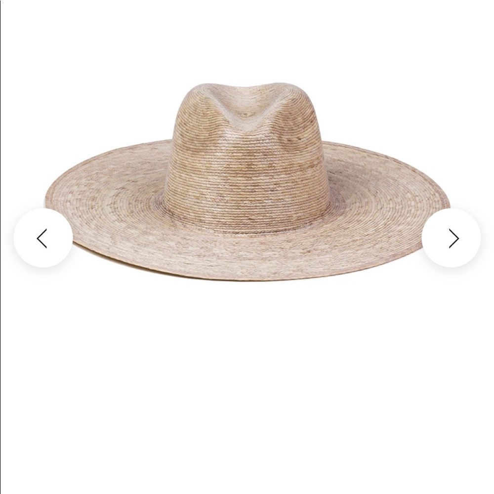 Lack of color Palma wide brim fedora
